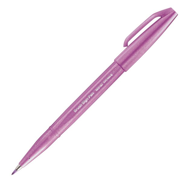 Kalligrafiestift Brush Sign Pen 0,2mm-2,0mm Pinselspitze - pink