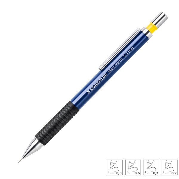 Druckbleistift Mars micro ISO-Codierung