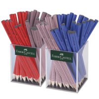 Bleistift Jumbo GRIP Trendfarben sortiert - 72er Köcher