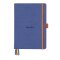 Notizbuch Hardcover A5-240 Seiten, 90g/qm dotted weiß - zaphir-blau