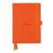 Notizbuch Hardcover A5-240 Seiten, 90g/qm dotted weiß - tangerine