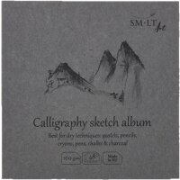 Skizzenbuch Authentic 14x14 cm - Kalligraphie Papier, 48...