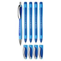 Kugelschreiber Slider Memo XB - 4er Etui blau + 1x KS...