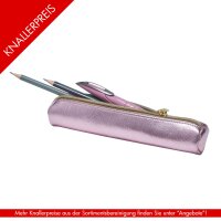 Faulenzer rund Mini Metallic rose