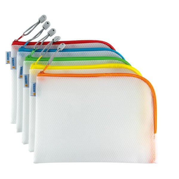 Universaltasche A5 26 x 20 cm - 10er Pack sortiert