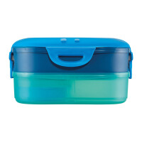 Lunch-Box PICNIK CONCEPT KIDS 3in1 - blau - 1.400 ml