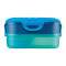 Lunch-Box PICNIK CONCEPT KIDS 3in1 - blau - 1.400 ml