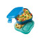 Lunch-Box PICNIK CONCEPT KIDS 3in1 - blau - 1.400 ml