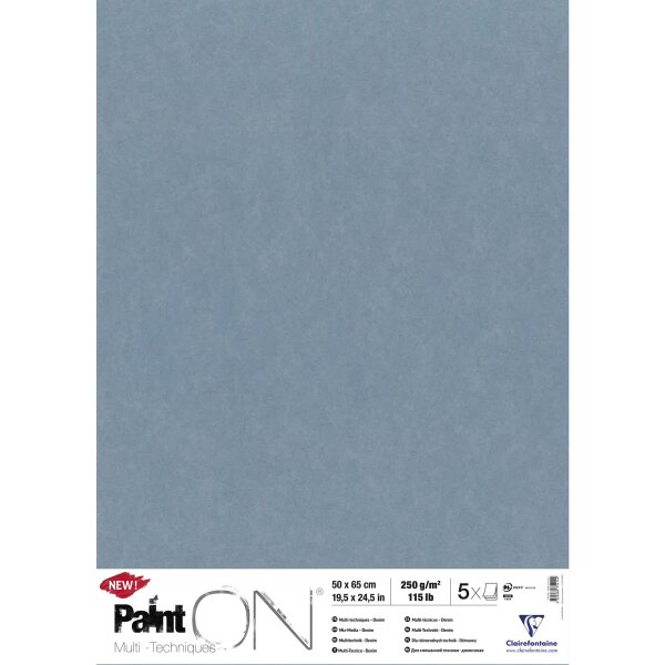 PaintON 5Bg 50x65 250g Denim