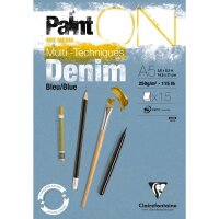 Zeichenblock PaintOn Denim A5-15 Blatt 250g/qm