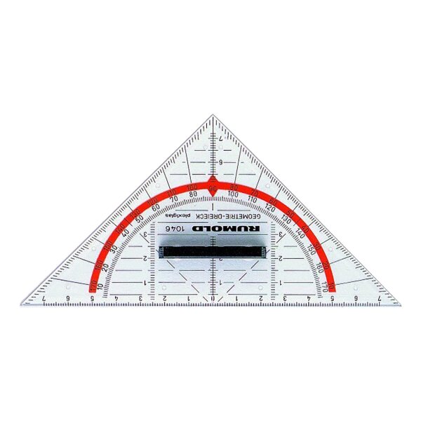 TZ-Dreieck Rumold Plexiglas, mit abnehmbarem Griff - alle Varianten