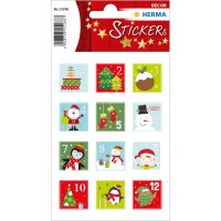 Schmuck-Etikett DECOR - Adventskalenderzahlen Kinder,...