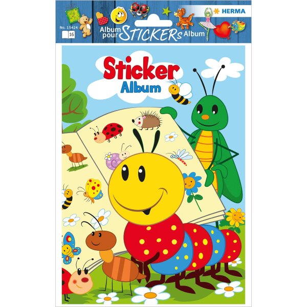 Stickeralbum A5 hoch - Frieda & Friends