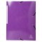 Eckspannmappe IDERAMA A4, 425g/qm - violett