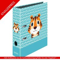 Ordner maX.file A4 Cute Anim. Tiger Innenspiegel sw...