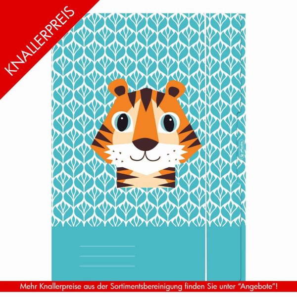 Sammelmappe A3 Cute Animals Tiger