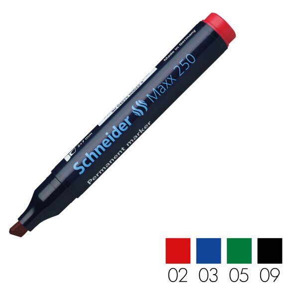 Permanent-Marker Maxx 250 - alle Farben