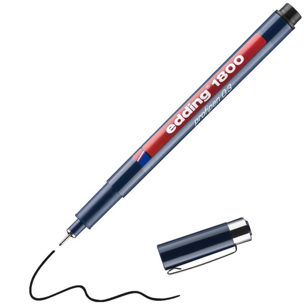 Fineliner 1800 profipen 0.3 schwarz
