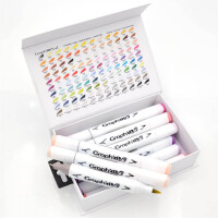 Layoutmarker Brush & extra fine GRAPHIT 12er Set - Manga Shojo