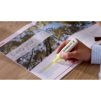 Textmarker EcoLine 24 "blauer Engel" - 4er Set