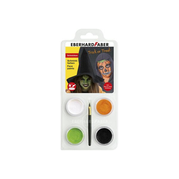 Schminkset Halloween Kürbis/Hexe