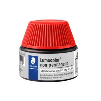 Nachfülltinte Lumocolor non-perm rot