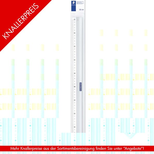 Mars Aluminium-Lineal - 50cm