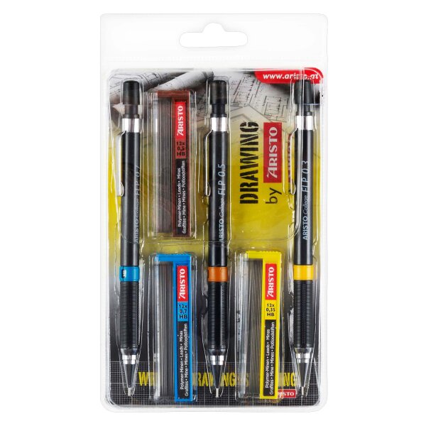Druckbleistift GEOCollege Set 3+3 0,30/0,50/0,70