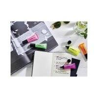 STABILO NEON pack x3 jaune/vert/rosé