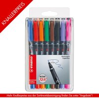 Folienstift OHPen universal S 0,4mm permanent - 8er Etui