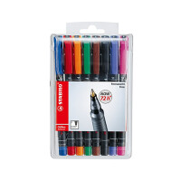 Folienstift OHPen universal F 0,7mm permanent - 8er Etui