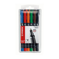 Folienstift OHPen universal M 1mm permanent - 6er Etui