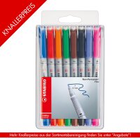 Folienstift OHPen universal F 0,7mm non-permanent - 8er Etui