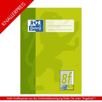 Schulheft OXFORD A5 - 16 Blatt, Optik Paper - Lineatur 8f...