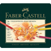 Faber-Castell 110024 Artists Coloring Pencil, 24...