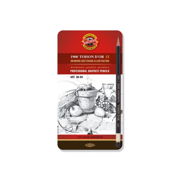 Graphitstifte Toison D´or ART Gradation 8B - 8H - 12er...