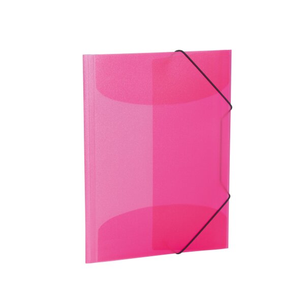 Sammelmappe PP transluzent A3 - pink