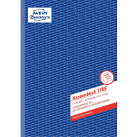 Formularbuch 1756 Kassenbuch EDV A4 - SD,  2 x 40 Blatt