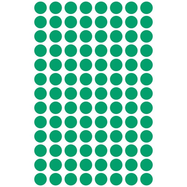 Markierungspunkte, Durchm. 8 mm, grün