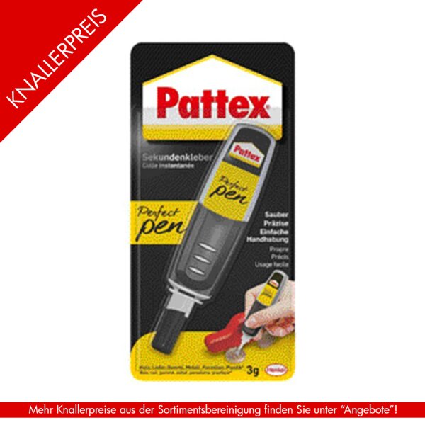 Sekundenkleber Pattex Perfect Pen Pen - 3g BK