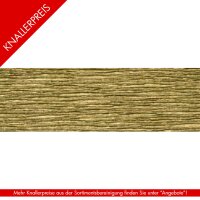 Feinkrepppapier 10 Rollen 50x250cm gold