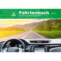 Fahrtenbuch für Pkw, 64 Seiten, A6 quer