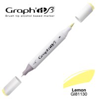 Layoutmarker Brush & extra fine GRAPHIT 1130 - Lemon