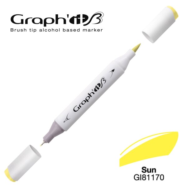 Layoutmarker Brush & extra fine GRAPHIT 1170 - Sun