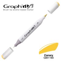 Layoutmarker Brush & extra fine GRAPHIT 1190 - Canary