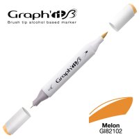 Layoutmarker Brush & extra fine GRAPHIT 2102 - Melon