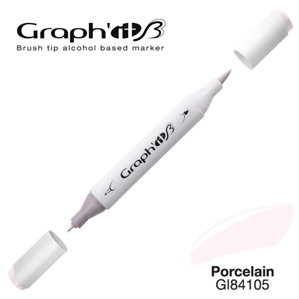 Layoutmarker Brush & extra fine GRAPHIT 4105 - Porcelain