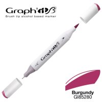 Layoutmarker Brush & extra fine GRAPHIT 5280 - Burgundy