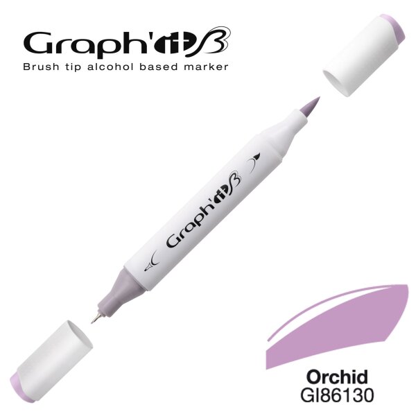 Layoutmarker Brush & extra fine GRAPHIT 6130 - Orchid