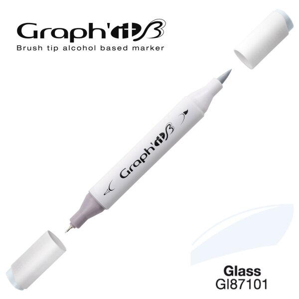 Layoutmarker Brush & extra fine GRAPHIT 7101 - Glass